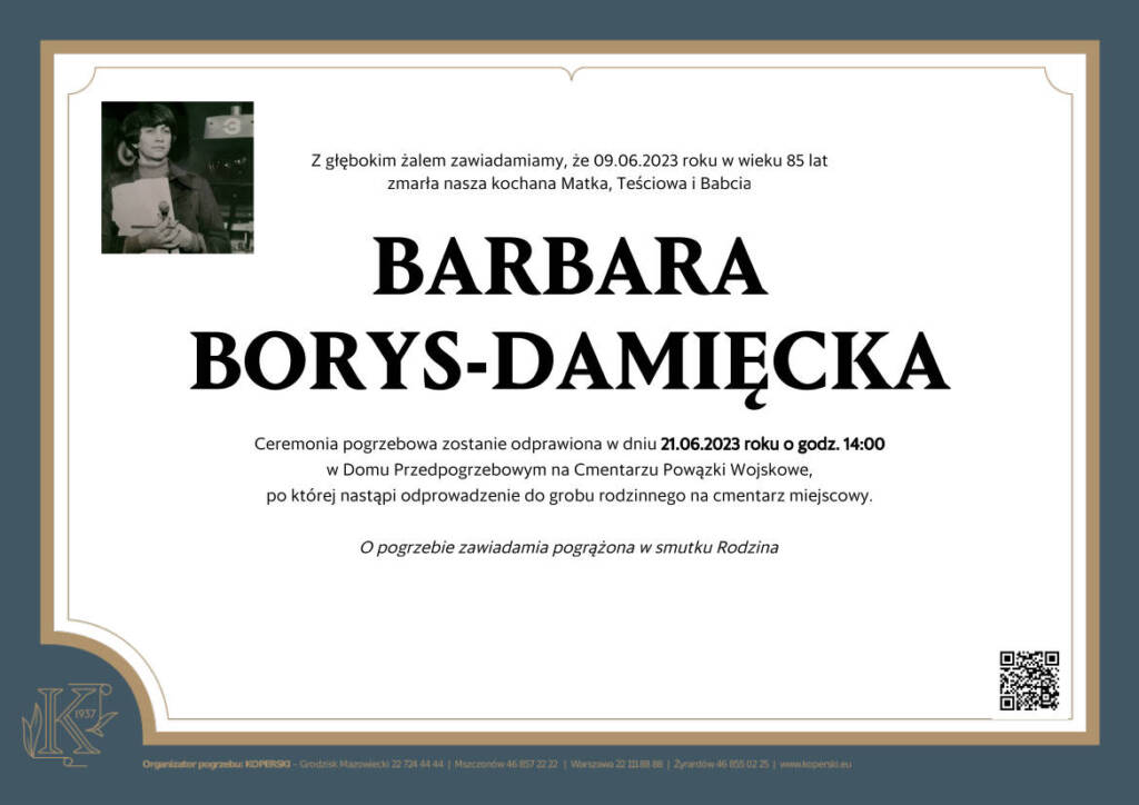 Barbara Borys Damiecka